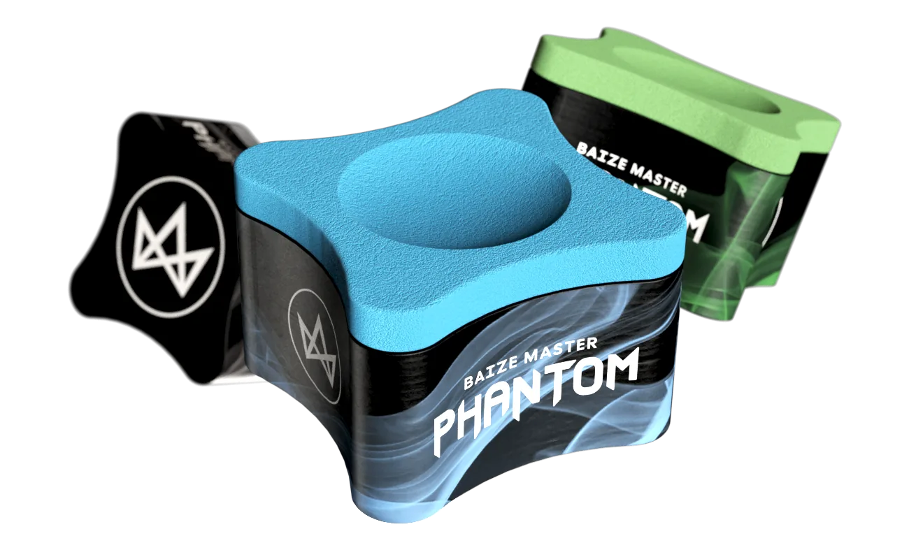 Phantom chalk in blue, green and silver